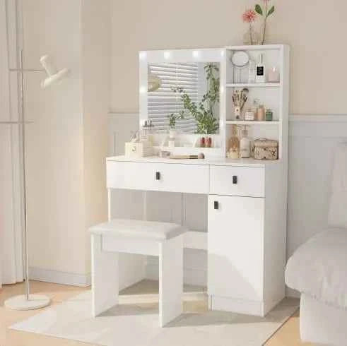 Lighted Vanity Desk – Beauty Meets Function