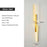 Modern Minimalist Long Wall Lamp for Bedroom & Living Room