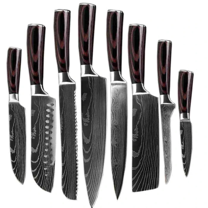 Premium Knife Set with Kitchen Accessories – 15-Piece