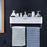 Wall-Mounted Bathroom Storage Rack – No Drilling Needed