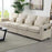 4-Seater Modern Linen Sofa – Comfort Meets Style