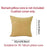 Luxury Faux Fur Throw Pillow Cover - 17x17in