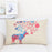Nordic Elk Long Lumbar Pillow – Linen Back Cushion - DECORA™