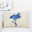 Nordic Elk Long Lumbar Pillow – Linen Back Cushion - DECORA™