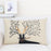 Nordic Elk Long Lumbar Pillow – Linen Back Cushion - DECORA™