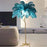 Decorative Resin Feather Floor Lamp – Elegant Lighting Accent