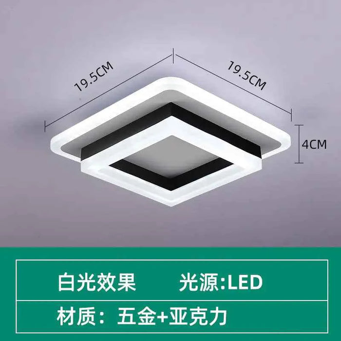Modern Minimalist Corridor Ceiling Light – Sleek & Stylish Lighting