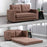 3-in-1 Convertible Futon Sofa – From Seat to Sleep in Seconds