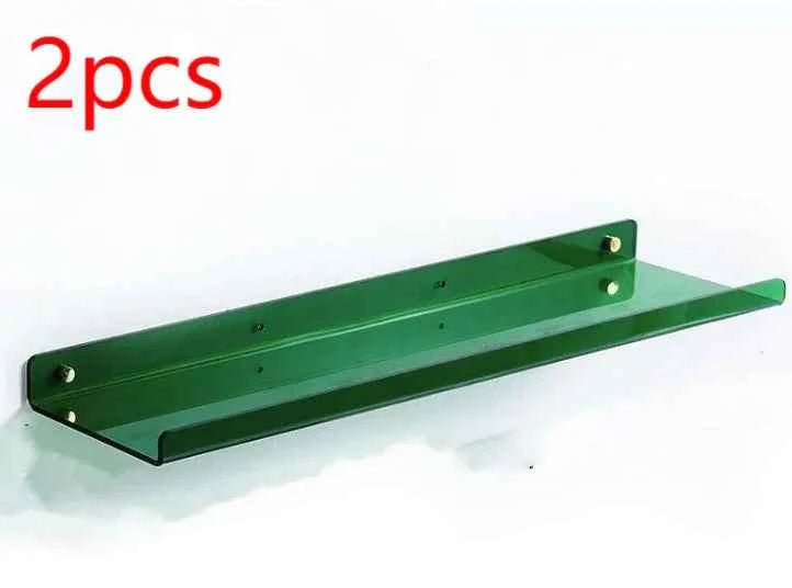 Wall-Mounted Color Storage Shelf