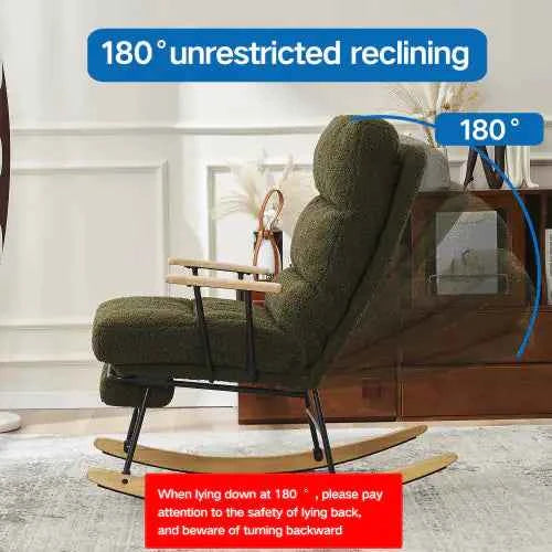Modern Teddy Rocking Chair – Cozy, Calm, and Customizable