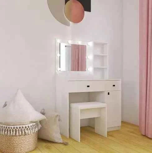 Lighted Vanity Desk – Beauty Meets Function