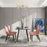 Black Modern MDF Kitchen Dining Table – Smart Home Ready