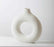 Minimalist Ceramic Round Vase – Modern Home Decor Accent