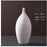 Minimalist White Ceramic Vase – Modern Home Decor Accent
