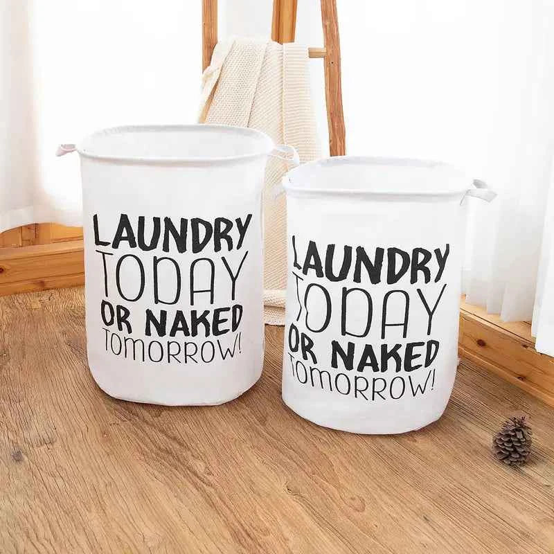 Funny Waterproof Foldable Laundry Basket & Storage Bucket