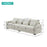 4-Seater Modern Linen Sofa – Comfort Meets Style
