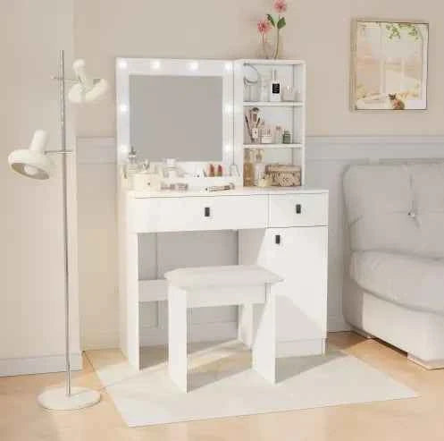 Lighted Vanity Desk – Beauty Meets Function
