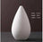 Minimalist White Ceramic Vase – Modern Home Decor Accent