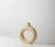 Minimalist Ceramic Round Vase – Modern Home Decor Accent