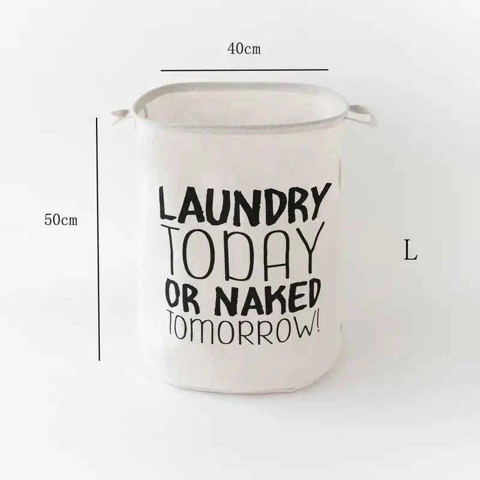 Funny Waterproof Foldable Laundry Basket & Storage Bucket
