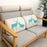 Triangular Lumbar Pillow – Sofa & Bed Back Support Cushion - DECORA™