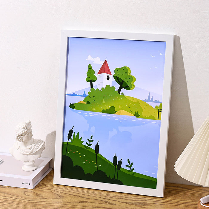 Handmade Wooden Photo Frame – A3/A4 Wall Mounted Frame - DECORA™