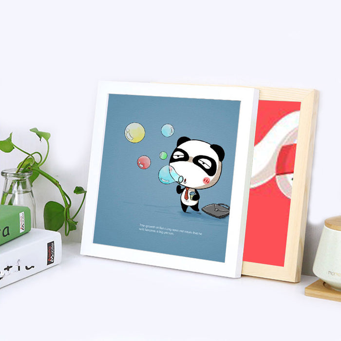 30×30 Square Wooden Photo Frame – Wall or Table Display - DECORA™