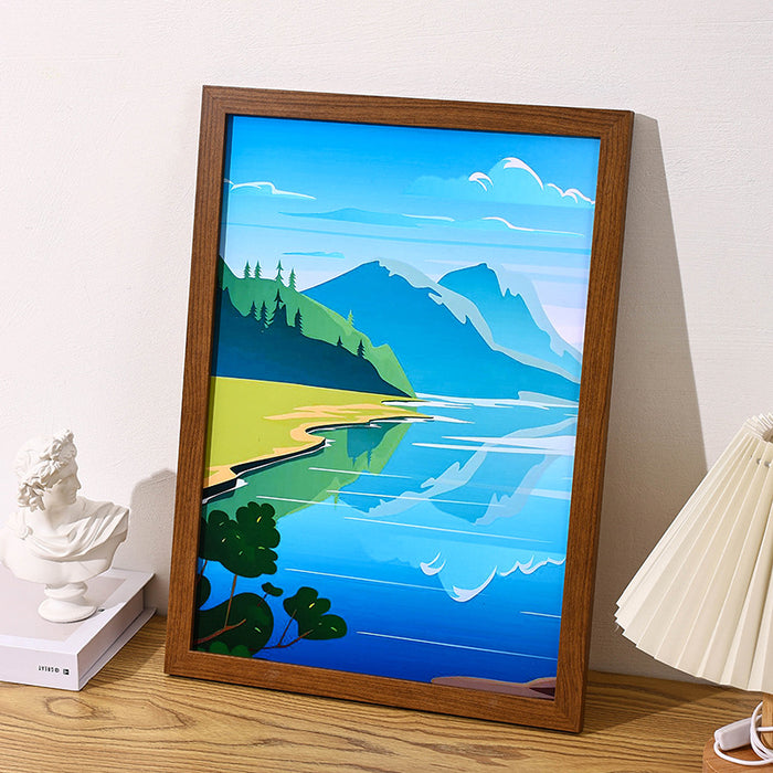 Handmade Wooden Photo Frame – A3/A4 Wall Mounted Frame - DECORA™