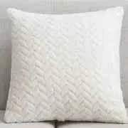 Faux Fur Decorative Throw Pillow Cover for Sofa/Car