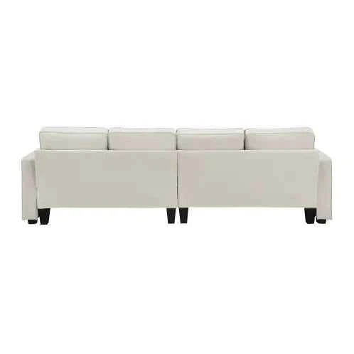 4-Seater Modern Linen Sofa – Comfort Meets Style