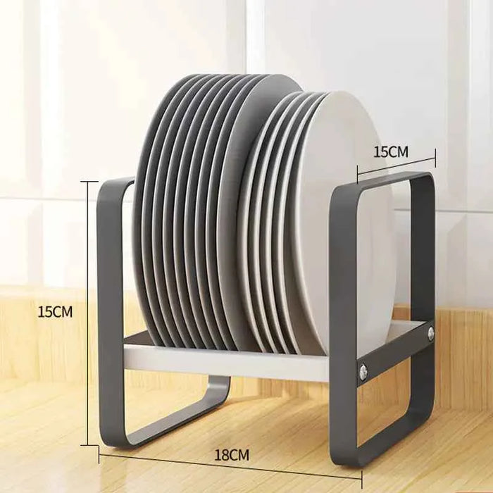 Multifunctional Kitchen Dish Storage Rack – Foldable & Space-Saving