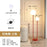 Modern Double-Head Floor Lamp – Stylish Lighting for Living Rooms