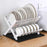 Folding Kitchen Draining Rack – Utensil & Dish Organizer