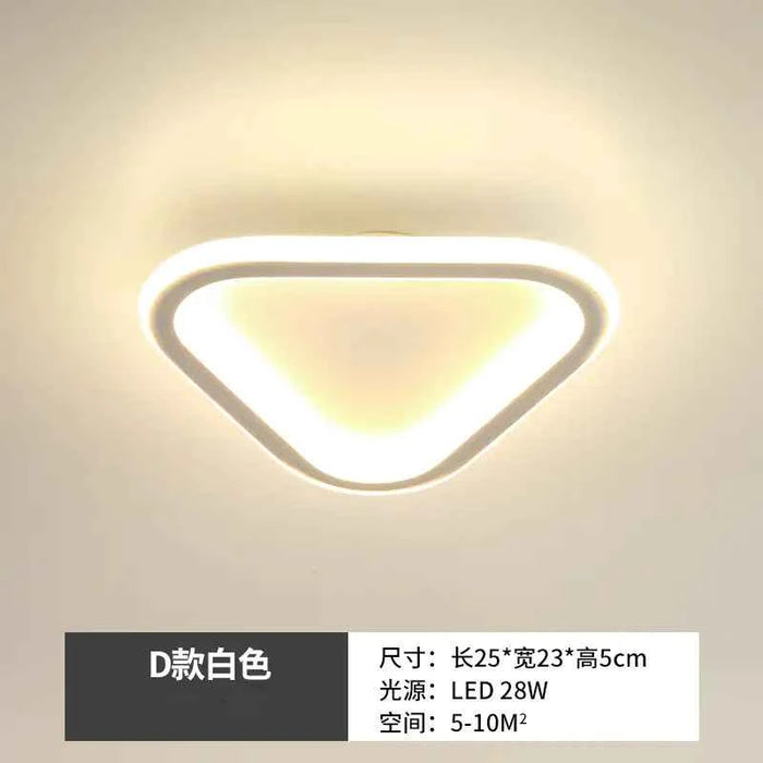 Modern LED Ceiling Light – Minimalist Hallway Fixture