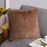 Soft Faux Fur Throw Pillow Cover for Sofa, 15.5in