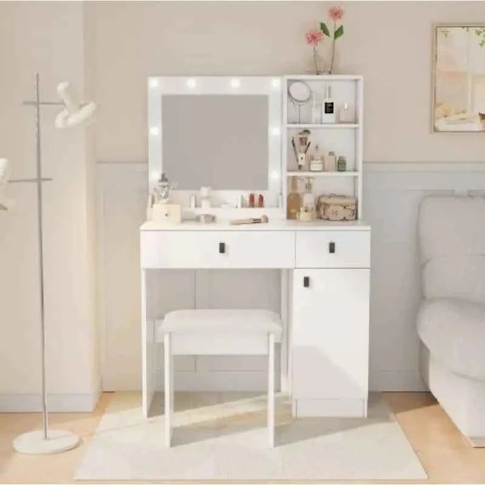 Lighted Vanity Desk – Beauty Meets Function