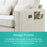 4-Seater Modern Linen Sofa – Comfort Meets Style