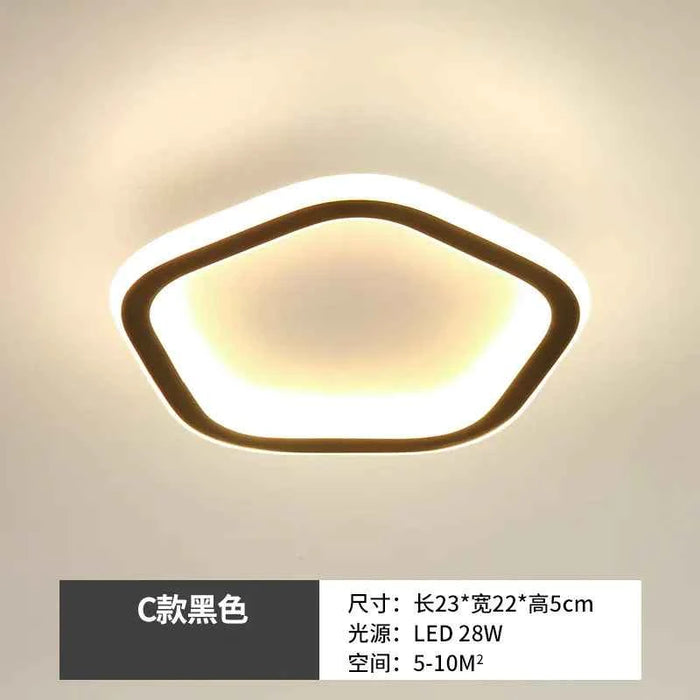 Modern LED Ceiling Light – Minimalist Hallway Fixture