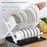Folding Kitchen Draining Rack – Utensil & Dish Organizer