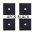 4PC Gas Stove Protector Cover – Heat-Resistant Kitchen Liners