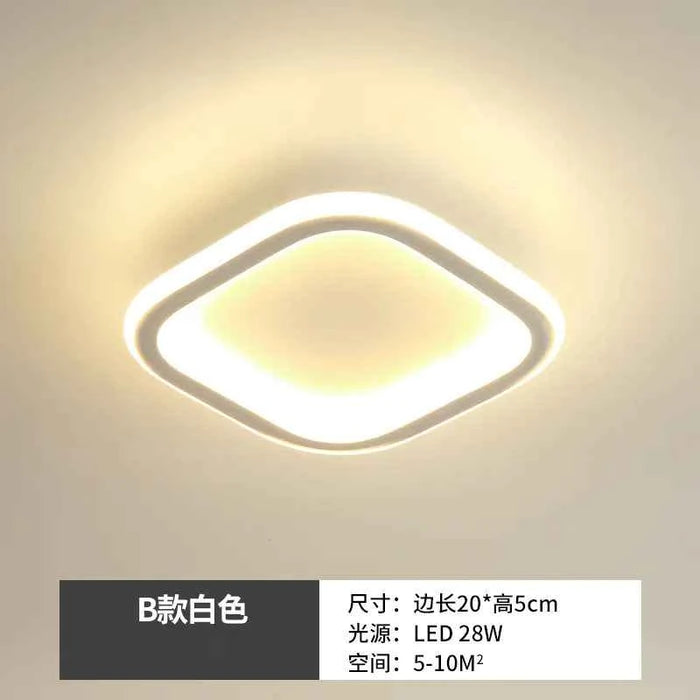 Modern LED Ceiling Light – Minimalist Hallway Fixture