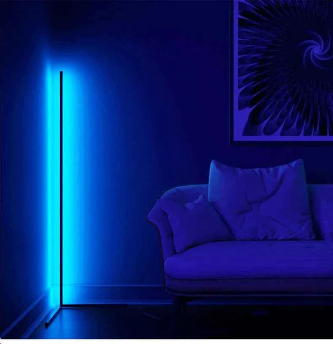 Nordic RGB Corner Floor Lamp – Modern & Simple Lighting
