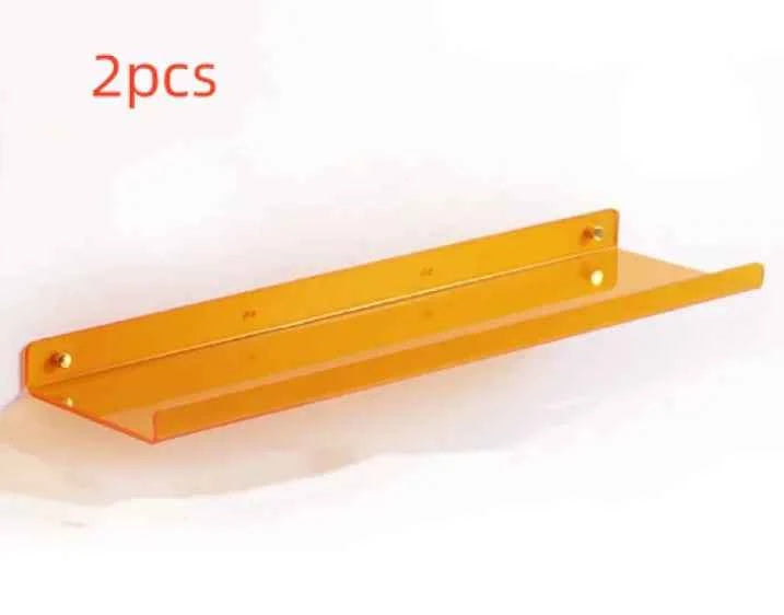 Wall-Mounted Color Storage Shelf