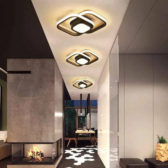 Modern LED Ceiling Light – Minimalist Hallway Fixture
