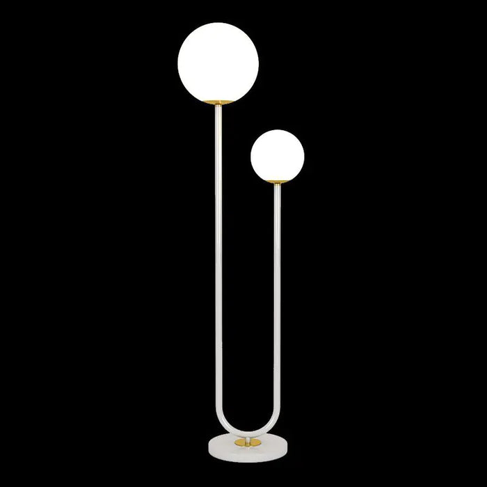 Modern Double-Head Floor Lamp – Stylish Lighting for Living Rooms - DECORA™