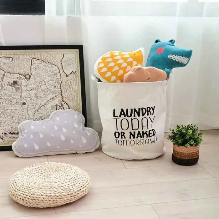 Funny Waterproof Foldable Laundry Basket & Storage Bucket