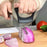 Stainless Steel Onion Slicer & Veggie Cutter Tool