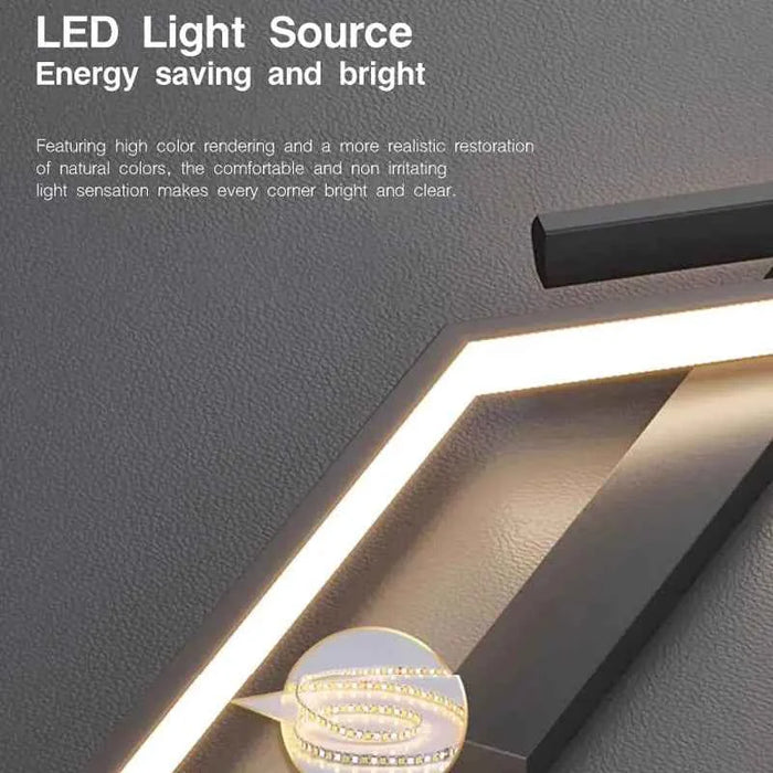 Modern Minimalist Long Wall Lamp for Bedroom & Living Room