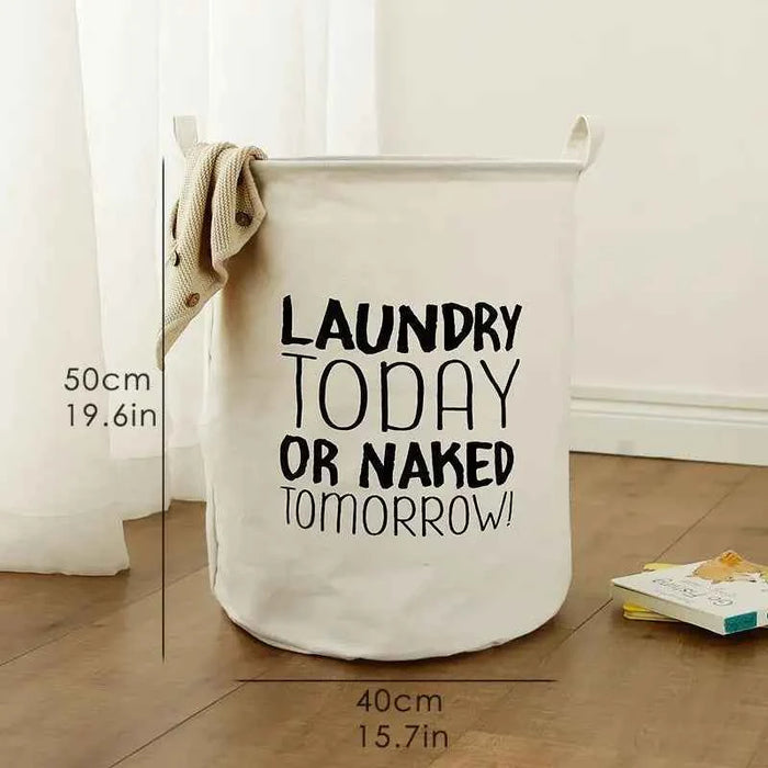 Funny Waterproof Foldable Laundry Basket & Storage Bucket