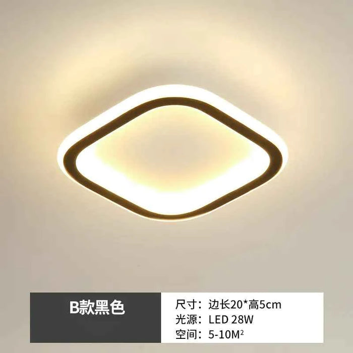 Modern LED Ceiling Light – Minimalist Hallway Fixture